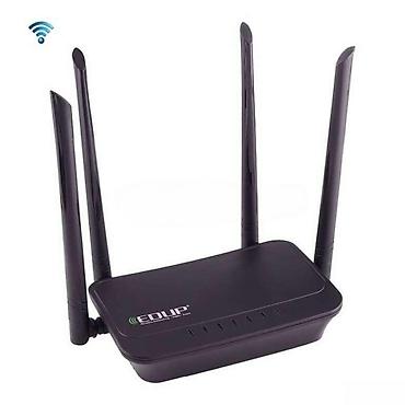 aztelekom modem: Wi-Fi router "EDUP"Yüksək performanslı əlaqə: Wi-Fi 5 texnologiyası — 1