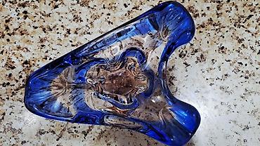 meduza qab: Qedimi “Meduza” şüşə məmulatı - Material: əl üsulu ilə hazırlanmış — 6