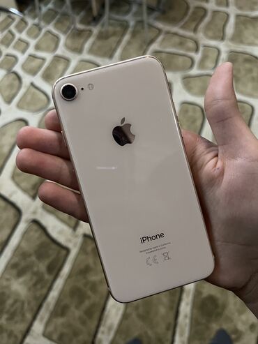 iphone dubai qiymetleri: IPhone 8, 64 GB, Qızılı, Barmaq izi