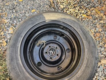 чехол на запаску: Колеса в сборе 195 / 60 / R 15, Лето, Б/у, Запаска, Легковые, Железные, отверстий - 5