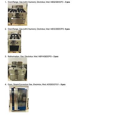 Оборудование для ресторанов, кафе: Electrolux Professional Therma Line sənaye qaz plitəsi və alt soba - — 6