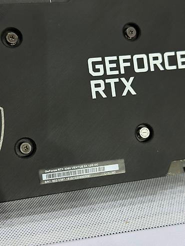 gtx 3060: Videokart MSI GeForce RTX 3060, 12 GB, İşlənmiş — 3