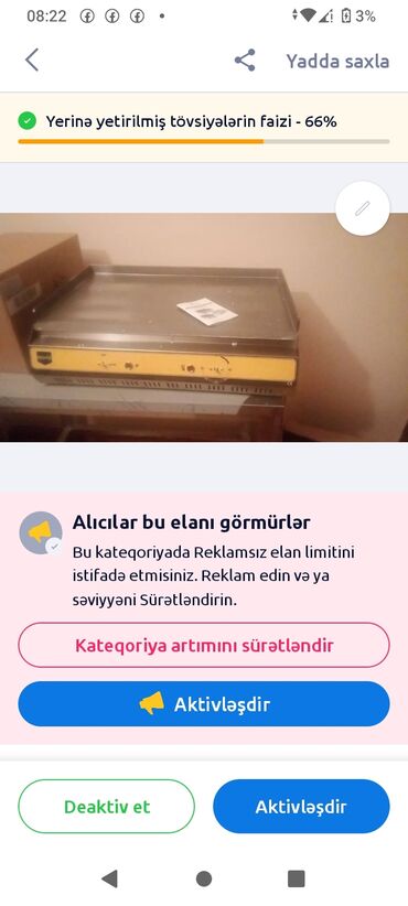 izgara: Əlaqə yalnız vapcat 0559128692 istifade olunmuyub