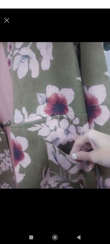 kozna jakna sa krznom zara: One size, New, Floral, color - Multicolored