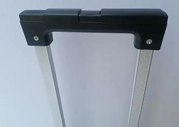 Putni koferi i torbe: Ručni kofer na točkiće – beli, tvrda školjka - Materijal: tvrda — 5