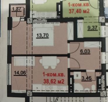 Продажа квартир: 1 комната, 38 м², Элитка, 7 этаж, Евроремонт — 15