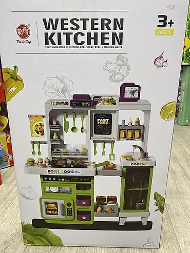 кухня игрушки: Игровая кухня Western Kitchen (для детей от 3 лет) - Реалистичная — 1