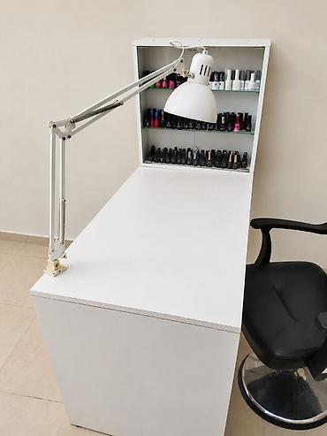 купить маникюрный стол: Salon mebelləri dəsti – vizaj və manikür üçün - Vizaj masası və iri — 3