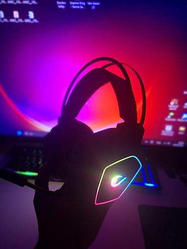 kompüter kasası: Rampage X-Ranger Virtual 7.1 RGB Gaming Headset - Virtual 7.1 səs — 1