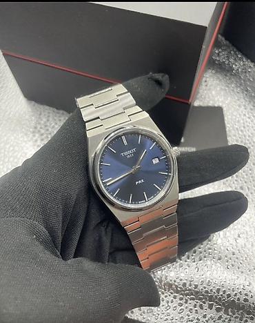 Tissot PRX — стильные швейцарские часы с интегрированным браслетом at lalafo.kg Tissot PRX — стильные швейцарские часы с интегрированным браслетом