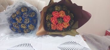 Süni güllər: Məhsul: Dekorativ gül buketləri — 8