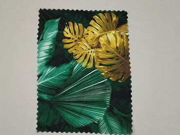 Tekstylia: Serwetka 45 x 34, kolor - Zielony, stan - Dobry