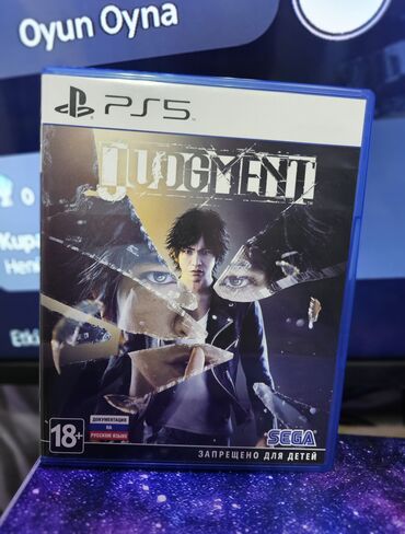 Oyun diskləri və kartricləri: Judgment PS5 oyunu Yenidir