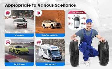 Digər datçik, sensor, qoruyucuların növləri: Launch tpms təkər sensoru spesifikasiya: i̇şləmə tezliyi: 315 mhz — 7