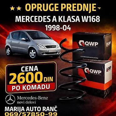 Sistem upravljanja i oslanjanja: AMORTIZERI MERCEDES A KLASA W168 ZADNJI 4 | ⭐amortizeri mercedes a — 2