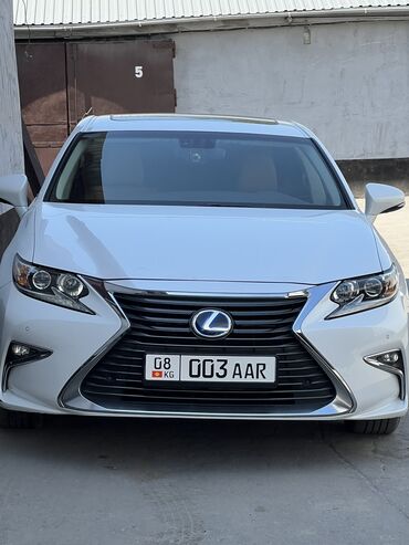 белый лексус: Lexus ES: 2018 г., 2.5 л, Автомат, Бензин, Седан