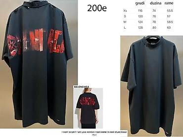 Majice: Men's T-shirt Balenciaga, bоја - Crna — 5
