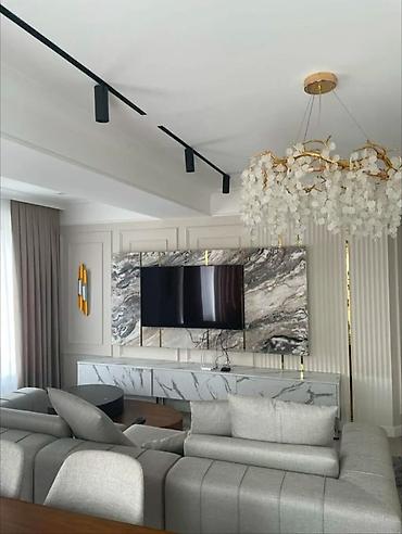 mega hous: 3 комнаты, 82 м², Уметалиева/Фрунзе Элитка, 10 этаж, Дизайнерский ремонт — 7