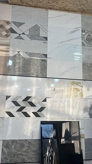 Керамогранит: Керамическая/керамогранитная плитка для пола и стен — светло‑серые и — 18