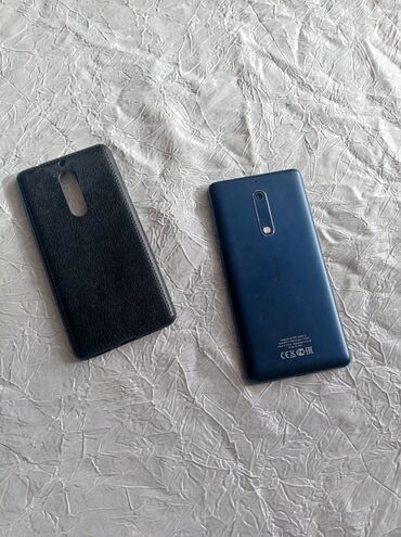Nokia: Nokia 5 | 16 ГБ | цвет - Синий | Сенсорный, Отпечаток пальца, Две SIM карты