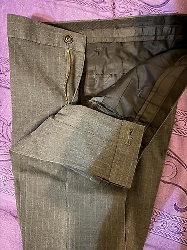 dsq şalvar: Klassik Şalvar, Dsquared2, XS, rəng - Boz — 3