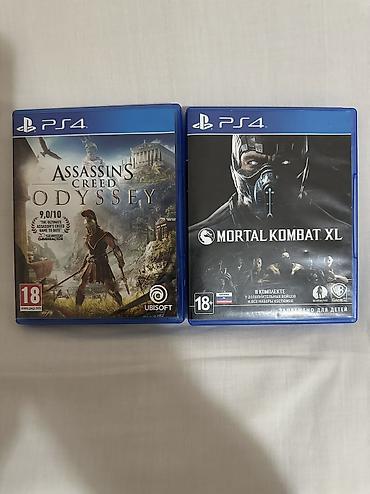 assassins creed 3: PS4 üçün: Assassin’s Creed Odyssey - 25 manat Mortal Kombat XL - 25 — 1