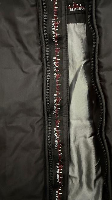 adidas l: Мужская утеплённая куртка Black Vinyl в идеальном состоянии, подойдет — 4