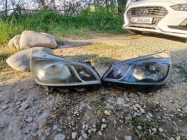 124 3 2: Пара передних фар для Hyundai Elantra (седан, поколение MD/UD — 1