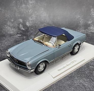 mini mercedes: Məhsul: Norev 1:18 Mercedes‑Benz 230 SL (W113 “Pagoda”) – diecast — 1