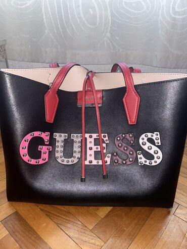 torba za plazu sinsay: Shoulder bag, Guess, Material: Faux leather