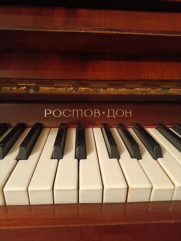 губной инструмент: Rostov-Don upright pianino - Növ: Akustik upright (divar pianinosu) - — 5