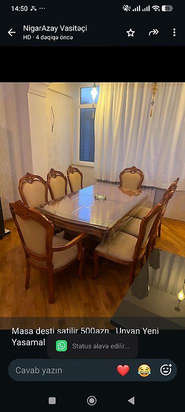 Masa desti satilir 500azn. Unvan Yeni Yasamal Nigaz lalafo.az -da Masa desti satilir 500azn. Unvan Yeni Yasamal Nigaz