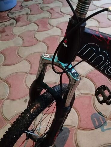 melas: Продаю велосипед от бренда melas Диски 22 Рама титан Все работает