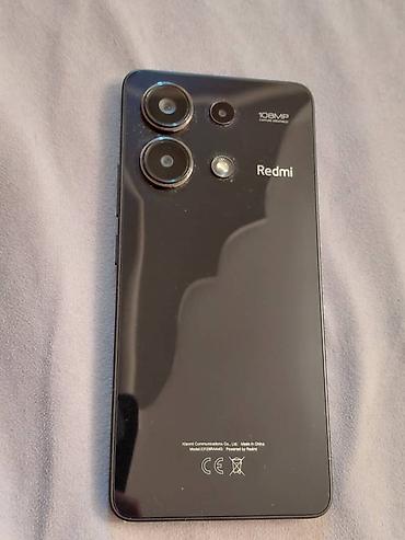принтер для фото с телефона: Redmi, Redmi 13, Б/у, 128 ГБ, цвет - Черный, 2 SIM — 1