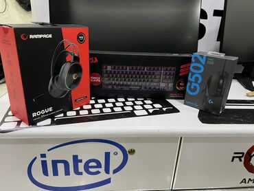 apex 7: Rampage Rogue qulaqlıqları 7.1 heat Qulaqlıqlar 3.5mm jack vasitəsilə