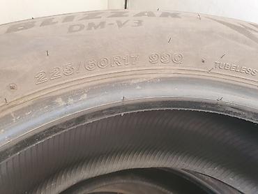 60: Шины 225 / 60 / R 17, Зима, Б/у, Комплект, Внедорожные (АТ/МТ), Япония, Bridgestone — 2