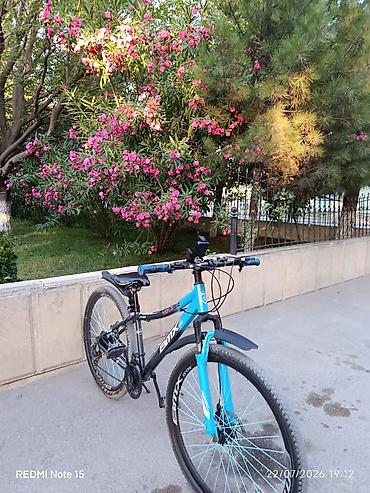 velasobet: Dağ velosipedi BMX GTR mat qara/göy rəng -29 ÖLÇÜ TƏCİLİ SATILIR — 1