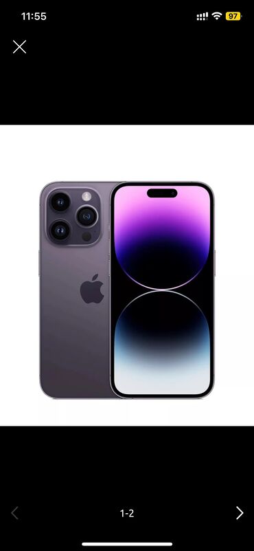 купить айфон 7 новый оригинал: IPhone 14 Pro, Б/у, 256 ГБ, Jet Black, Зарядное устройство, 91 %