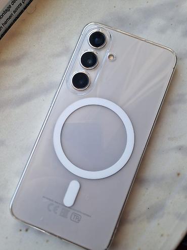 s24 ultra case: MagSafe uyğun şəffaf telefon örtüyü – Samsung Galaxy S24 üçün - Model — 1