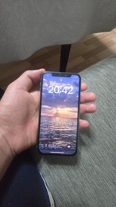 макбук цена бишкек бу: IPhone X, Колдонулган, 256 ГБ, Күмүш, Каптама, 100 %