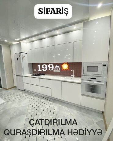 кухня мебель: *Yeni sifarişlə MƏTBƏX mebeli :-TƏCİLİ SATILIR*‼️ BİZDƏN ALIN RAZI