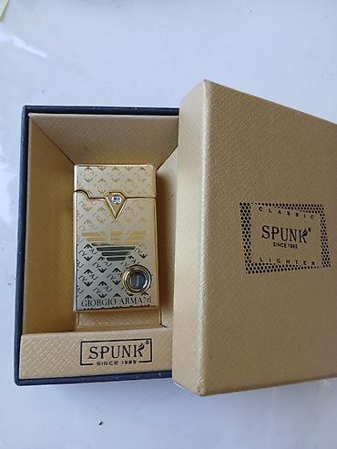 SPUNK Classic Lighter – kolleksiya üçün zərif alışqan - Marka: SPUNK
