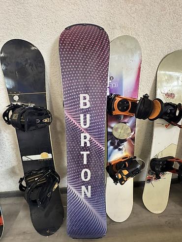 Сноуборды: Burton, Универсальные, С креплениями — 4