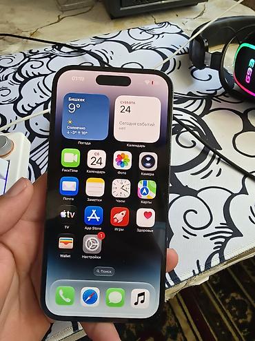 iphone 5s space gray: IPhone 14 Pro, Б/у, 128 ГБ, Black Titanium, Чехол, Кабель, Коробка, 100 % — 1