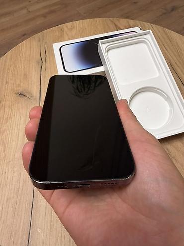 iphone c: IPhone 14 Pro, Б/у, 128 ГБ, Deep Purple, Коробка — 4