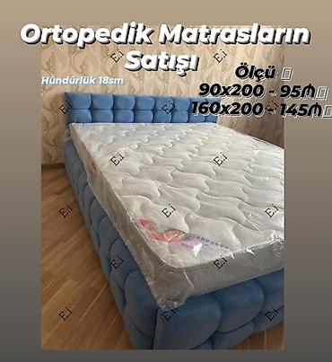 hava doseyi: Ortopedik matraslar - Hündürlük: 18 sm - Ölçülər və qiymətlər: • — 1