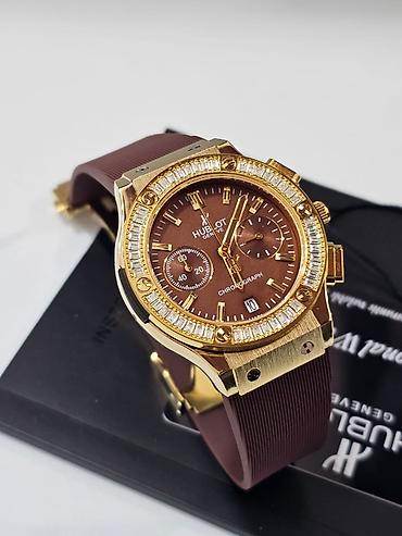 breitling saat: Yeni, Qol saatı, Hublot, rəng - Qızılı — 8
