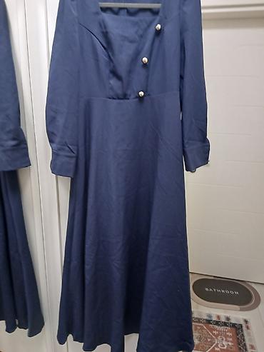 Prelepa teget haljina maksi.Elegantna za sve prilike nova bL moze i xl na lalafo.rs — 1 Prelepa teget haljina maksi.Elegantna za sve prilike nova bL moze i xl — 1