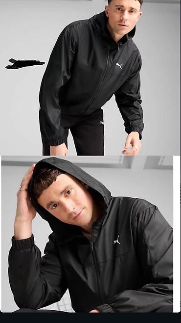Мужская куртка, M, Puma, Новый, цвет - Черный