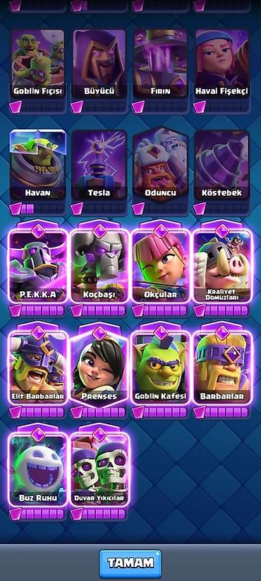 qizil destleri: Clash Royale oyun hesabı – eInur5555 - Klan: “BEYAZ ÖLÜM” (Böyük) — 6
